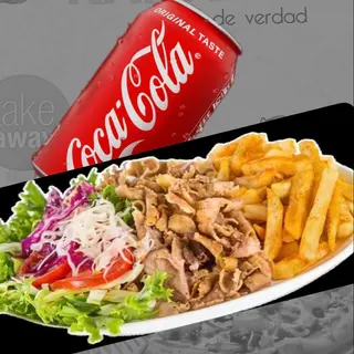 Menú 4 - Plato de kebab mixto