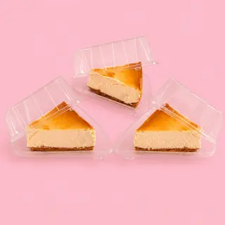 3 cheesecake con coberturas incluidas