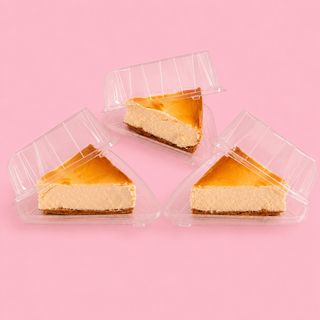 3 cheesecake con coberturas incluidas