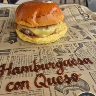 Hamburguesa con queso