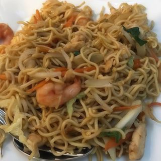 17 Tallarines con gambas