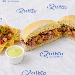Mollete Mexicano