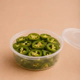 Spicy jalapeño crudos