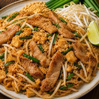 Pad Thai con Cerdo