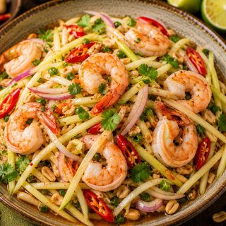 Mango Verde con Langostino