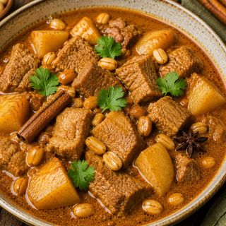 Curry Massaman con Cerdo