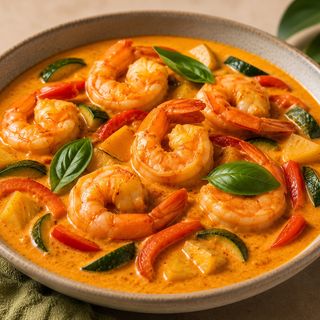 Curry Chu Chi con Langostino