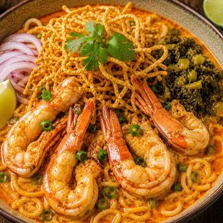 Khao Soi con Langostino