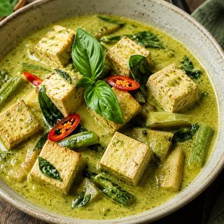 Curry Verde con Tofu