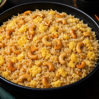 Egg Fried Rice with Cashew