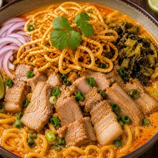 Khao Soi con Cerdo