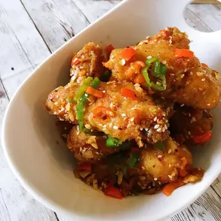 Alitas De Pollo A La Sal (8 unidades)