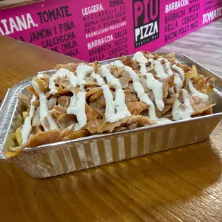 Tarrina De Patatas Con Kebab