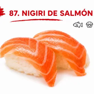 87. Nigiri De Salmón