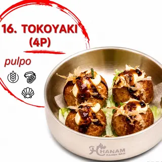 16. Takoyaki (4 Pzs.)