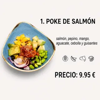 1. Poke De Salmón