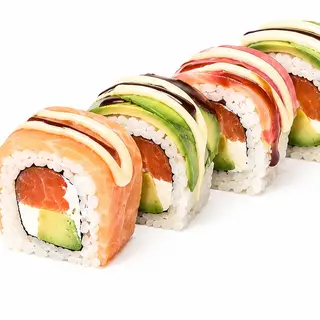 114. Rollo De Salmón Arco Iris