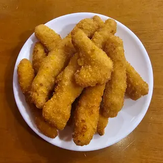 Tiras De Pollo Rebozadas (Media Ración)