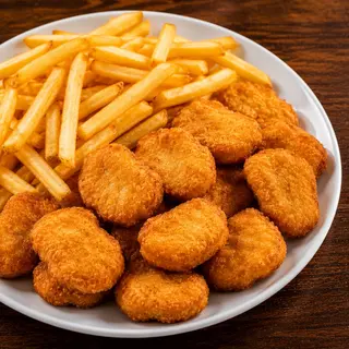 Nuggets De Pollo Con Patatas Fritas (6 Uds.)