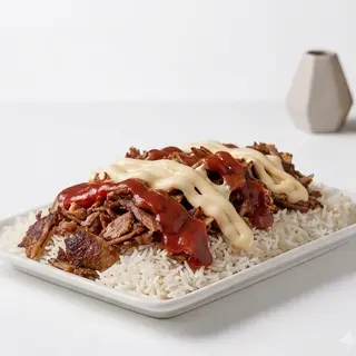 Tapa De Carne Con Arroz