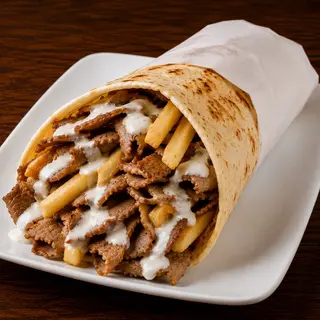 Dürüm Solo Carne (Patatas Dentro)