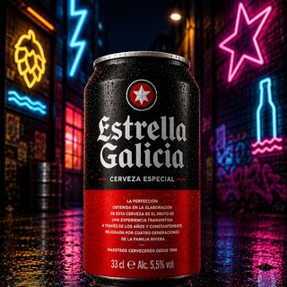 Estrella Galicia Lata 33cl.