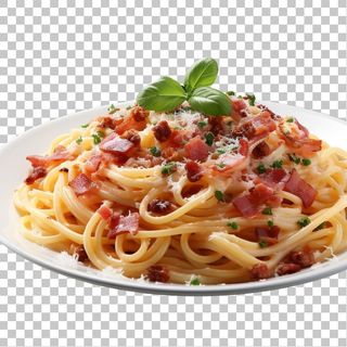 Creamy pasta carbonara