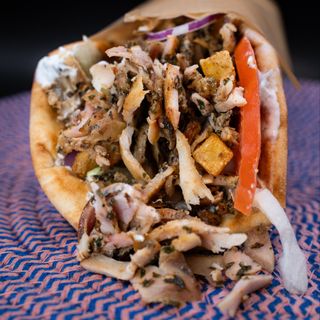 Pita Gyros De Pollo Mini