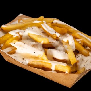 Papas Fritas Y Queso