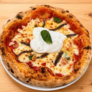 Burrata Y Anchoas Del Norte