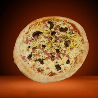 Pizza Jamón Y Champiñones