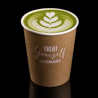 Matcha latte (hot)