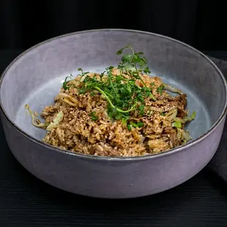 Arroz Frito Estilo Sarang Vegetariano