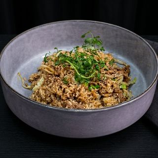 Arroz Frito Estilo Sarang Vegetariano