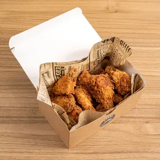 Alitas de pollo crujientes 6 uds