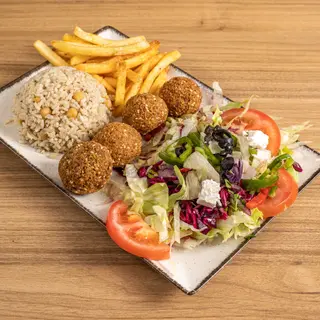 Plato Vegetal Falafel