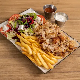Plato Kebab De Pollo