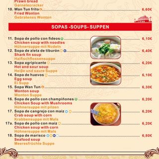16. Sopa De Pollo Con Champiñones