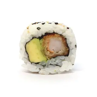 Rollo california de gamba y aguacate (8 uds.)
