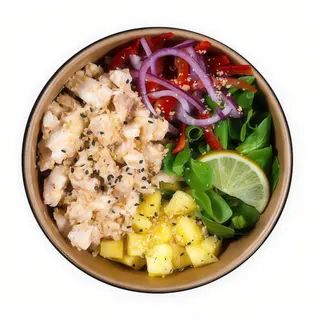 Poke de pollo 