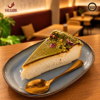 Cheesecake De Pistacho