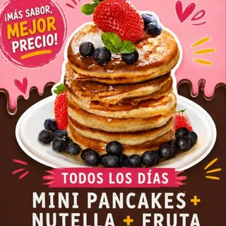 Minis pancakes