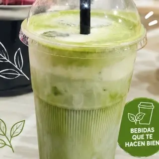 Macha iced + sirope