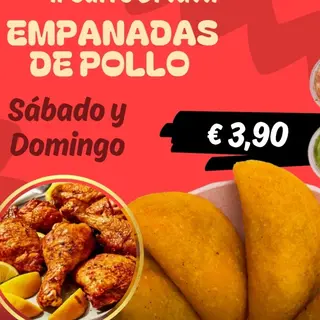 X4 Empanada de pollo