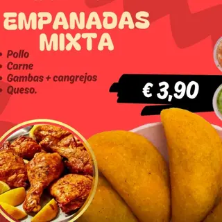 X4 Empanadas Mixtas