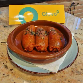 Chorizos al cava