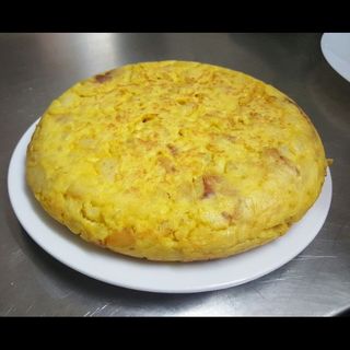 Tortilla de patatas casera