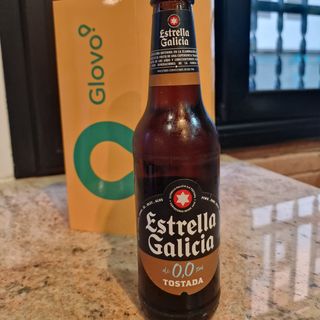 Estrella Galicia tostada 0,0%