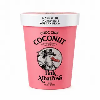 Helado de Coco con Chips de Chocolate (480ml)