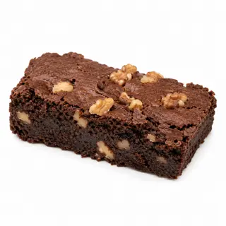 Brownie con nueces 100% vegetal